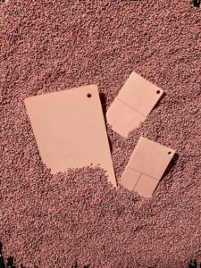 สีเม็ดมาสเตอร์แบทช์สำหรับงานขึ้นรูปเคสกระเป๋าเดินทาง ABS สีชมพูมุก Masterbatch-Pearl Pink-Thai Pigment สีเม็ดมาสเตอร์แบทช์สำหรับงานขึ้นรูปเคสกระเป๋าเดินทาง ABS สีชมพูมุก Masterbatch-Pearl Pink-Thai Pigment