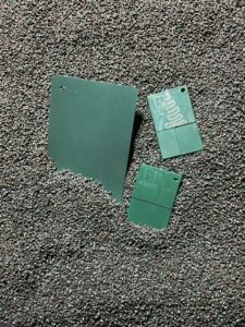 สีเม็ดมาสเตอร์แบทช์สำหรับงานขึ้นรูปเคสกระเป๋าเดินทาง ABS สีเขียวมรกต Masterbatch-Pearl Green -Thai Pigment สีเม็ดมาสเตอร์แบทช์สำหรับงานขึ้นรูปเคสกระเป๋าเดินทาง ABS สีเขียวมรกต Masterbatch-Pearl Green -Thai Pigment