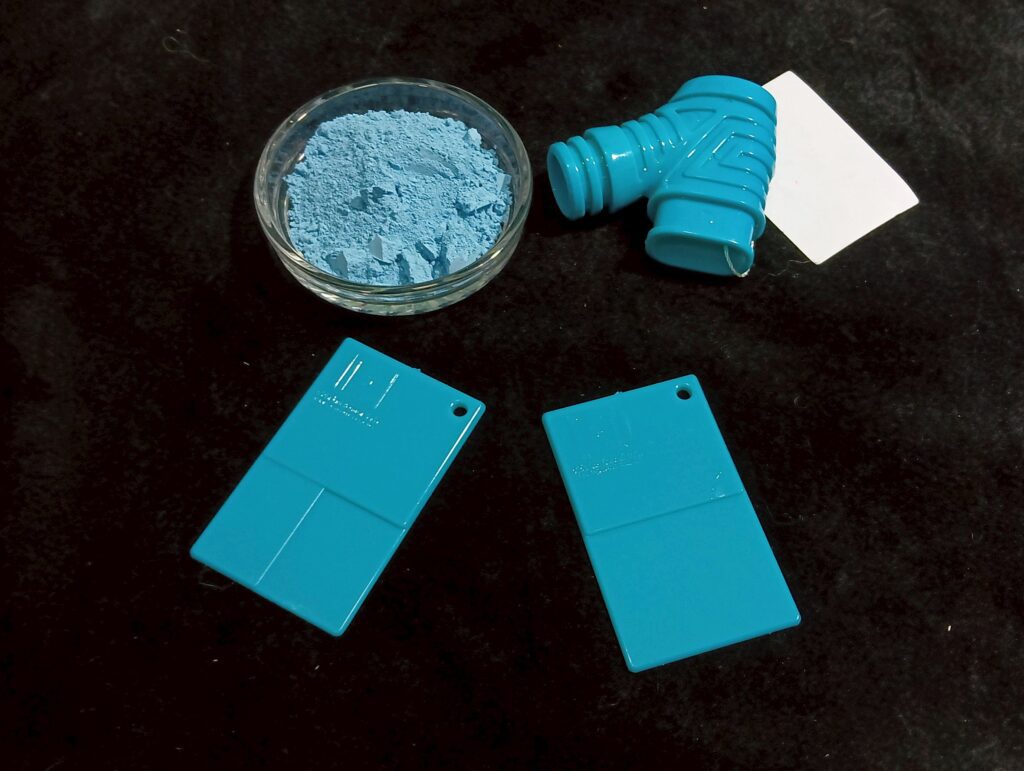 PP_pigment_powder-ผงสีพลาสติก-อุปกรณ์ดำน้ำ-สีฟ้า-ไทยพิกเมนท์